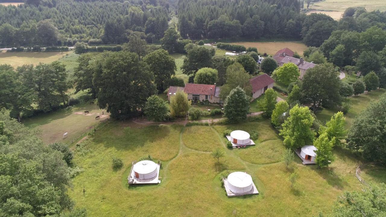 Yourtes De Vassiviere Peyrat-le-Château Zewnętrze zdjęcie